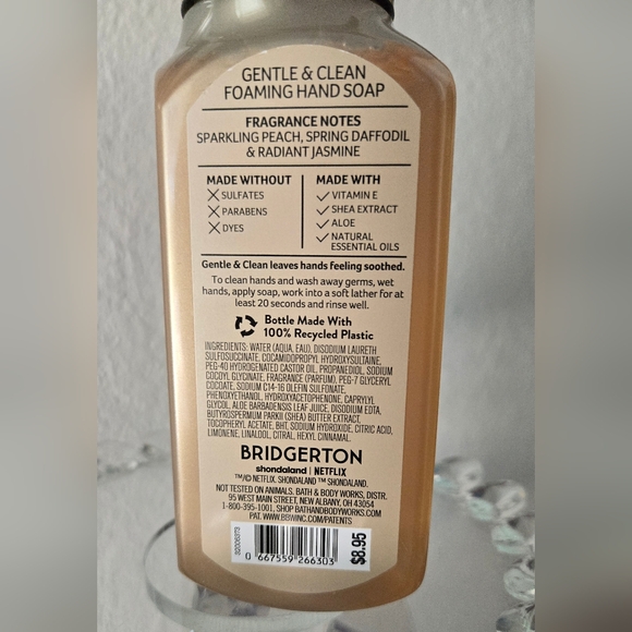 Bridgerton Diamond of the Season foaming Handsoap - Picture 6 of 6